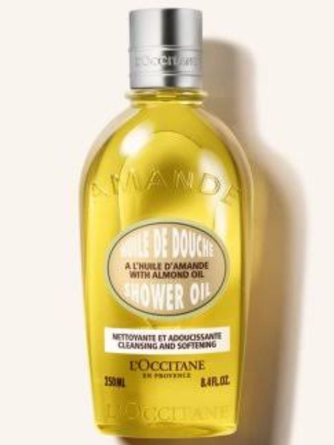 L’Occitane almond shower oil