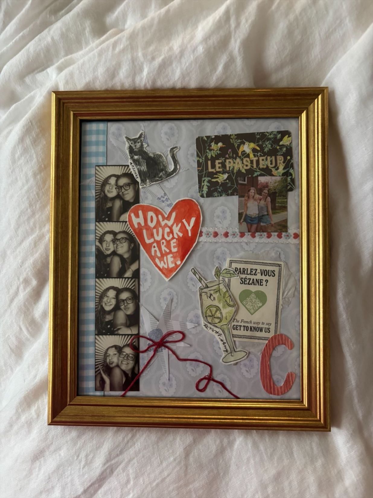 photo collage - in a frame