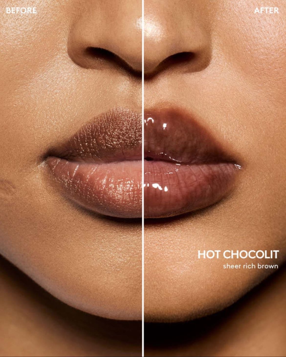 Lipgloss Fenty Beauty hot heat chocolit