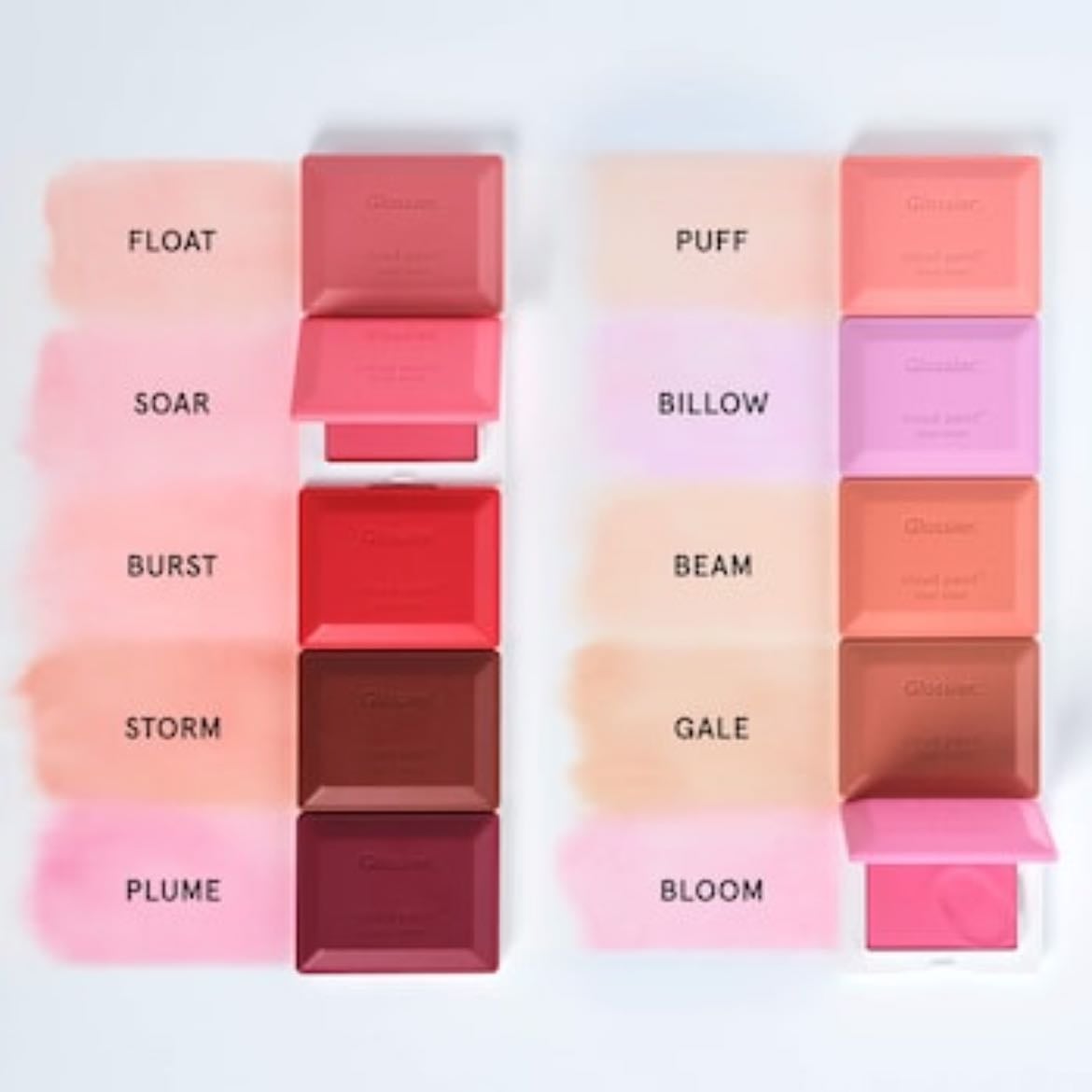cloud paint plush blush glossier