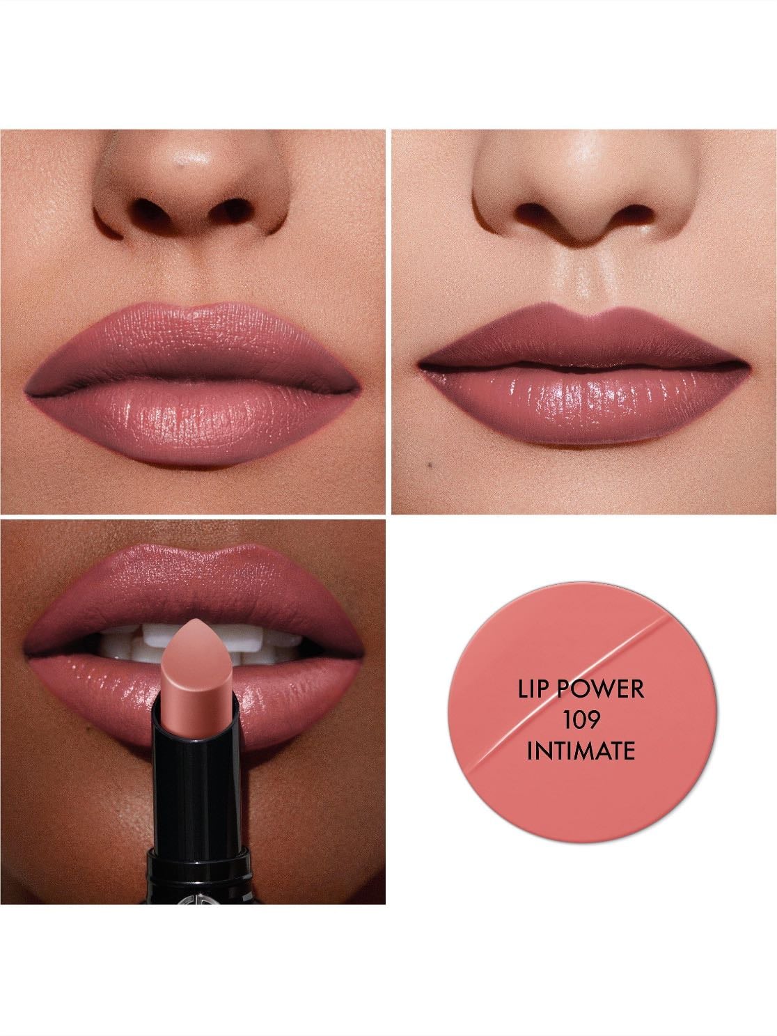 Armani lip power in shade Intimate