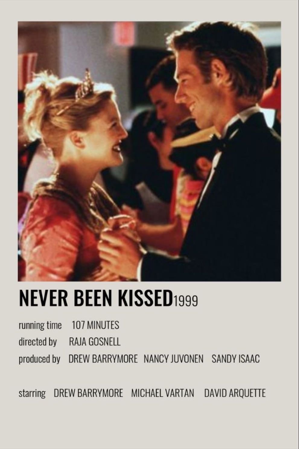 3. never been kissed - si no existieran las anteriores estaría esta best película