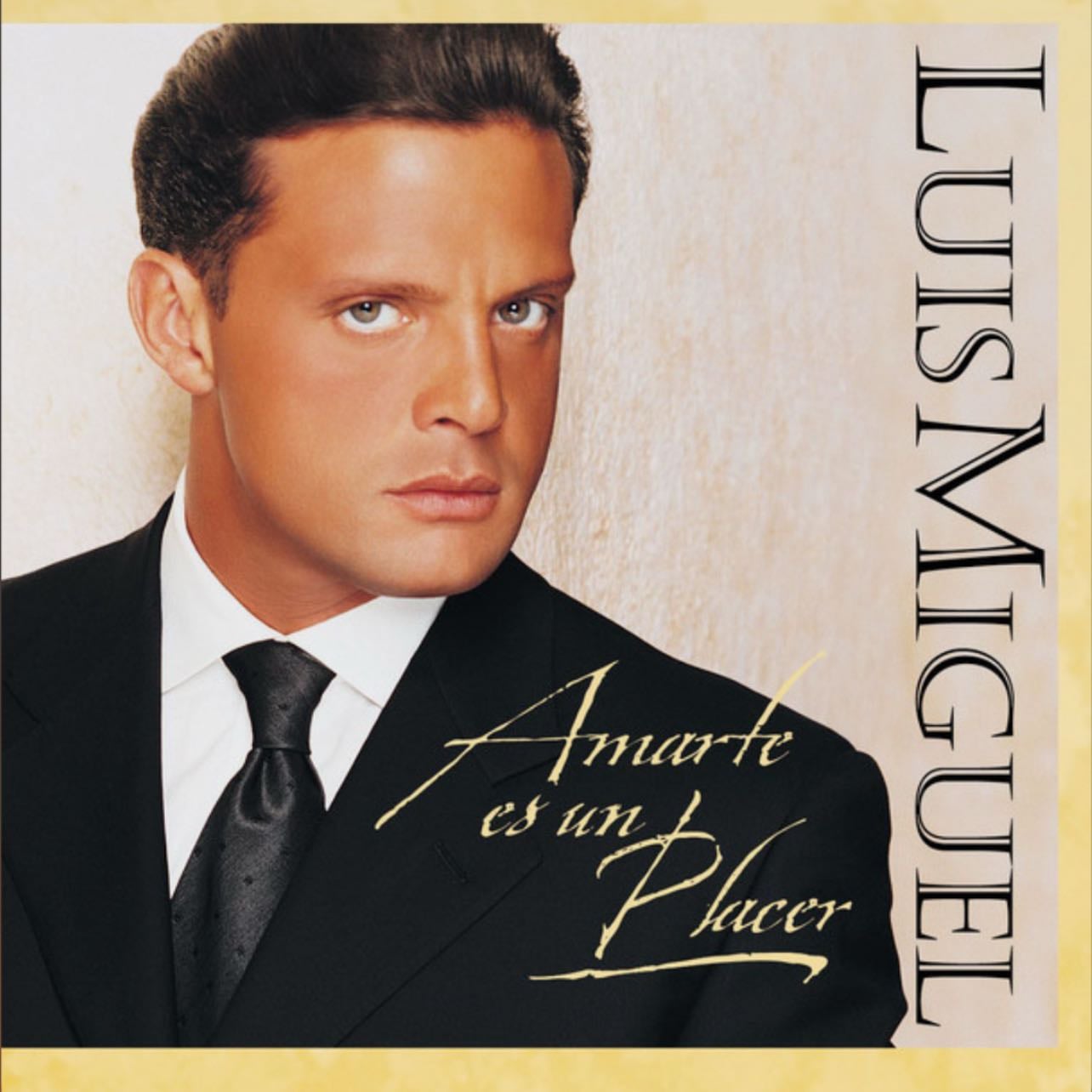 Amarte Es Un Placer- Luis Miguel - El vino es mejor en tu boca, "Te amo" es más tierno en tu voz, la noche en tu cuerpo es más corta, estoy enfermando de amor.