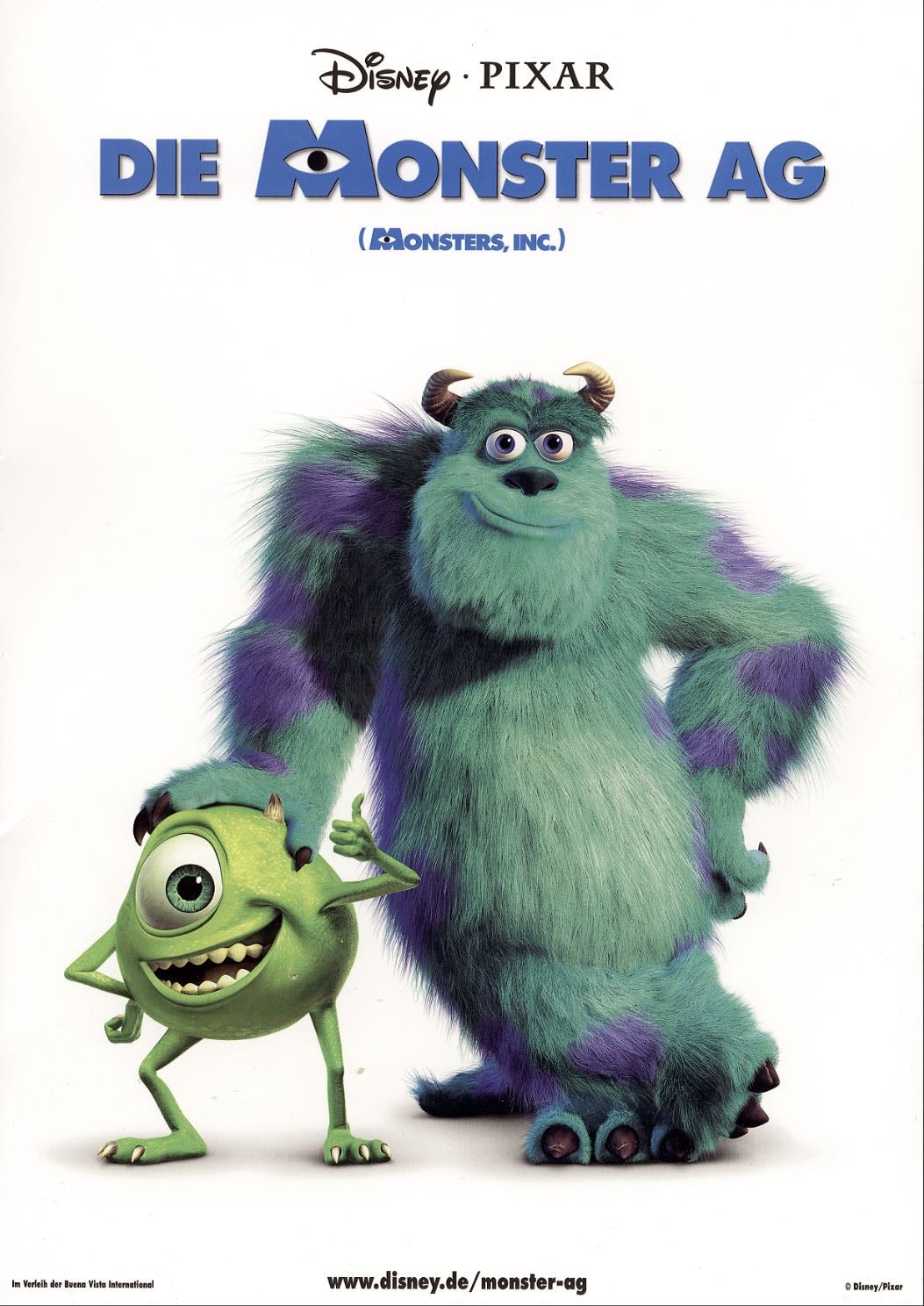 Die Monster AG - Pete Docter · 2001