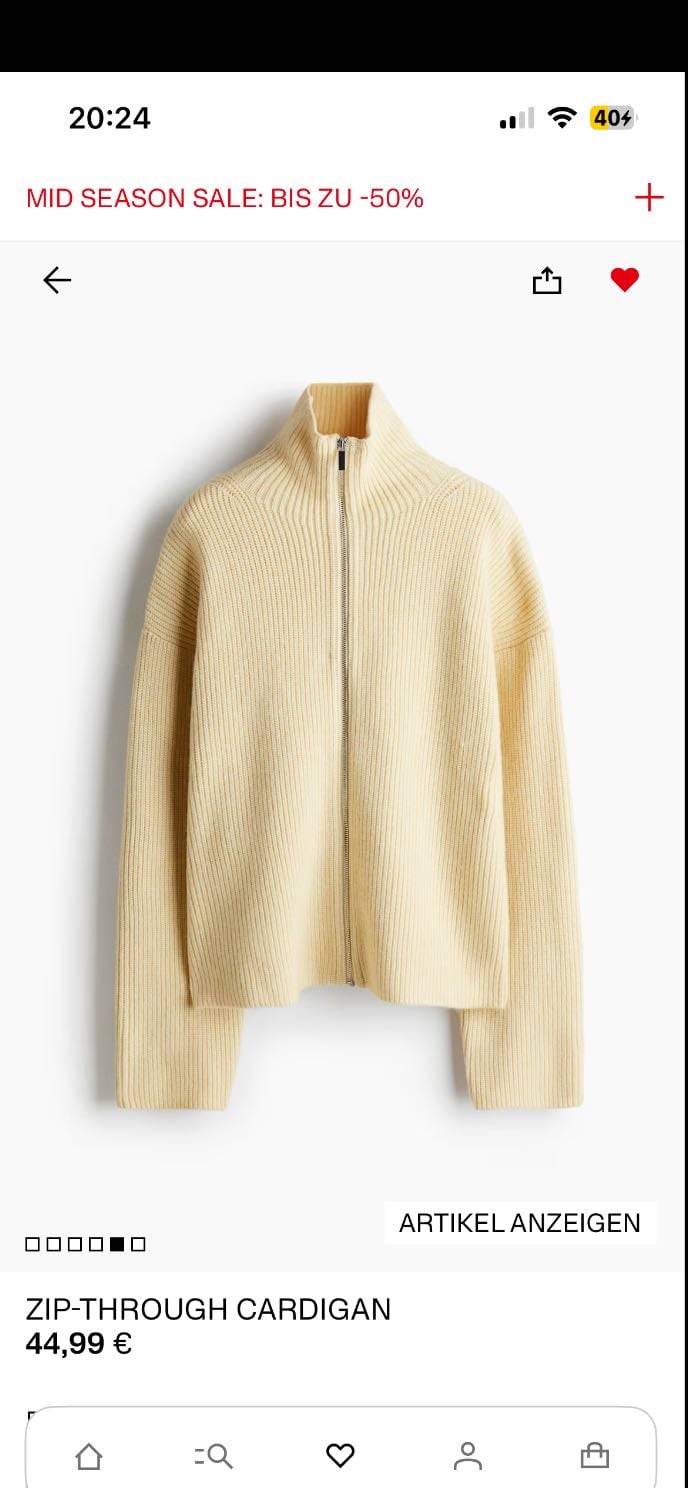 Strickjacke