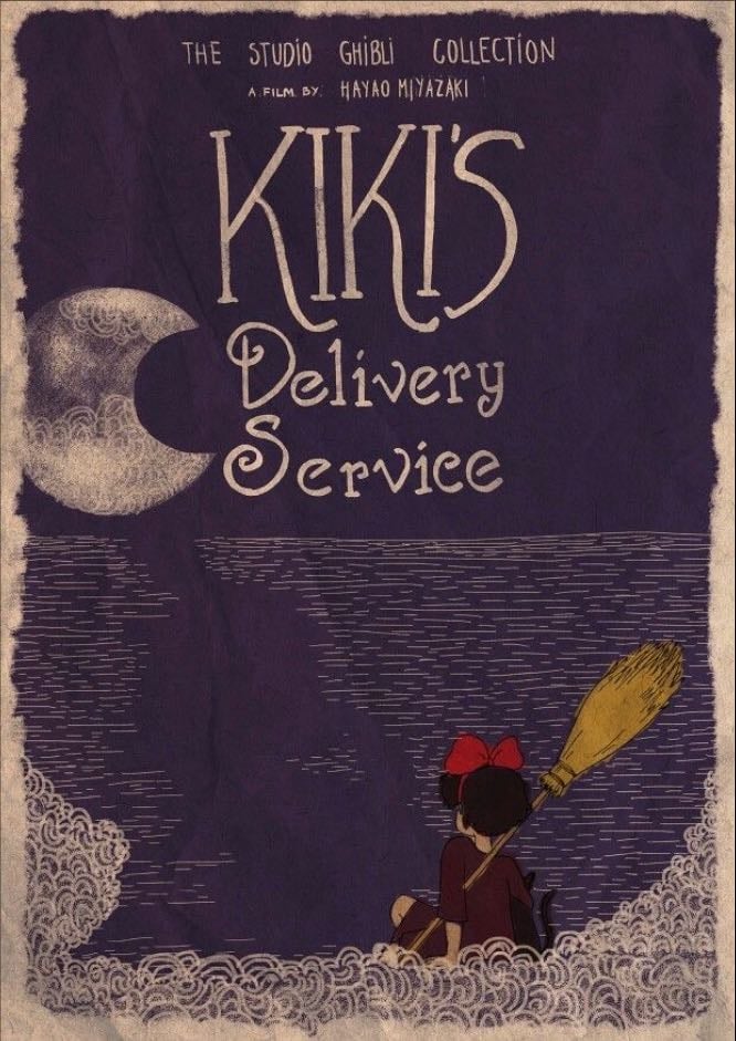 Kiki's Delivery Service - Hayao Miyazaki · 1989