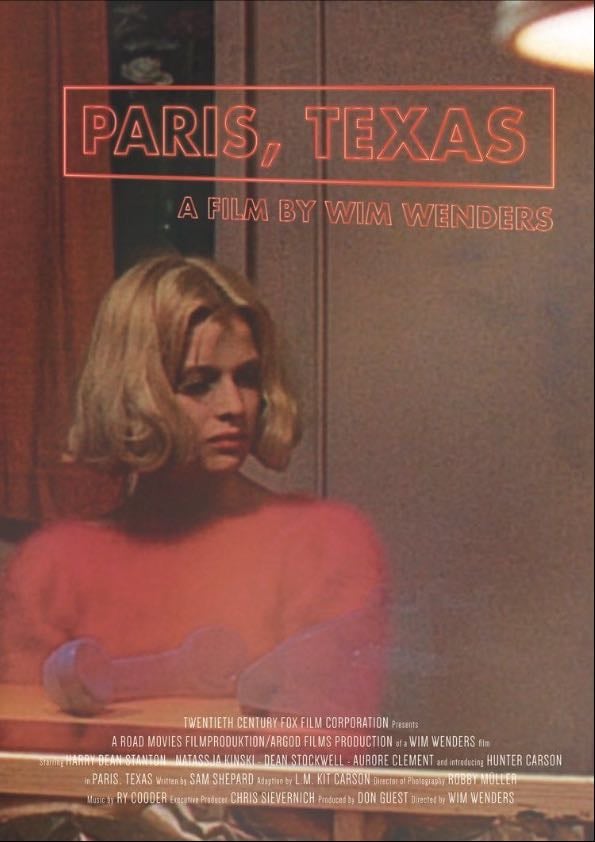 Paris, Texas - Wim Wenders · 1984