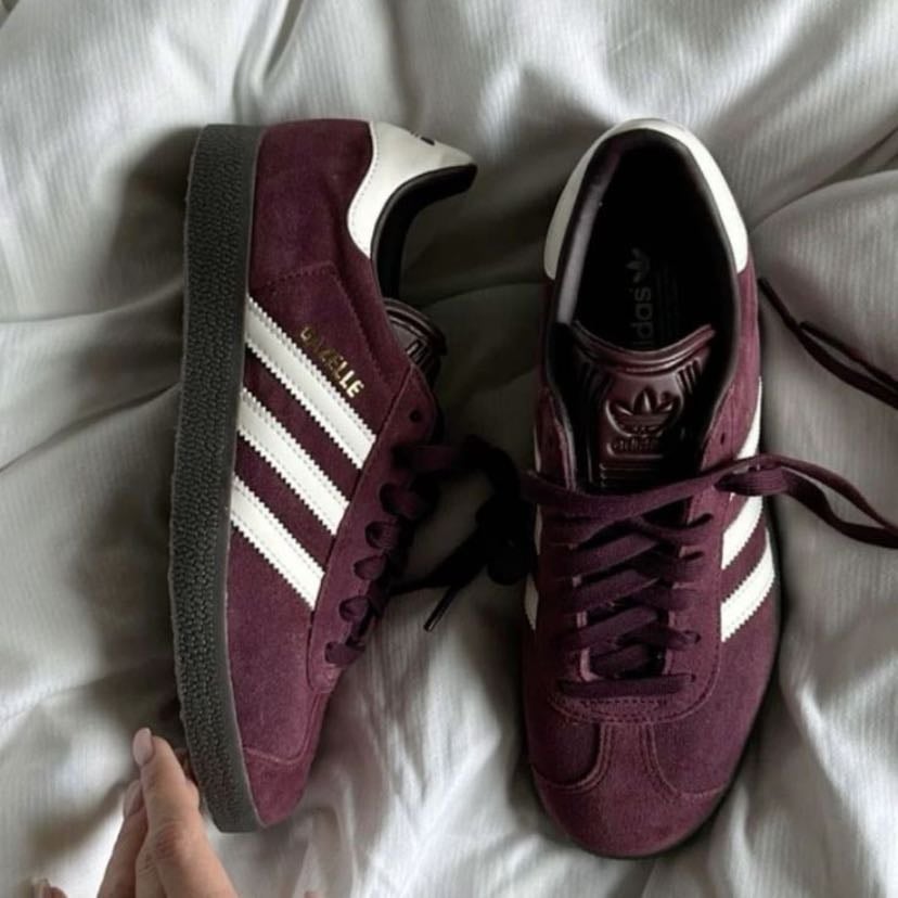 Gazelle - Adidas, burgundy
