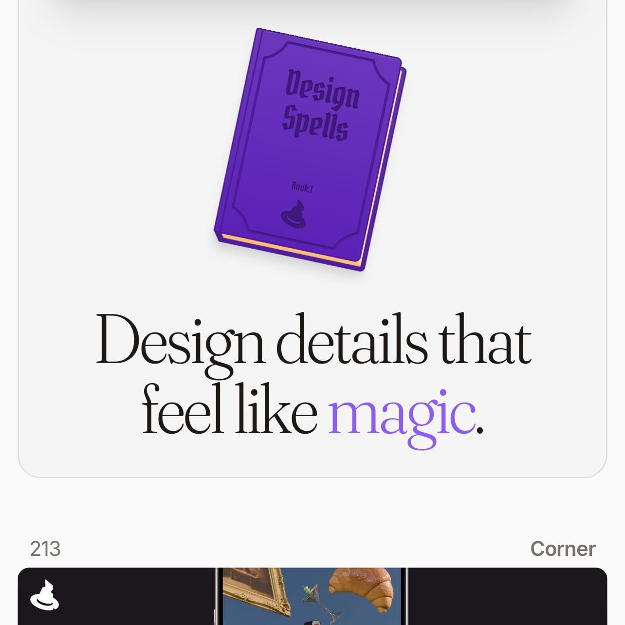 Design spells - Micro-interaction and Interaction designs