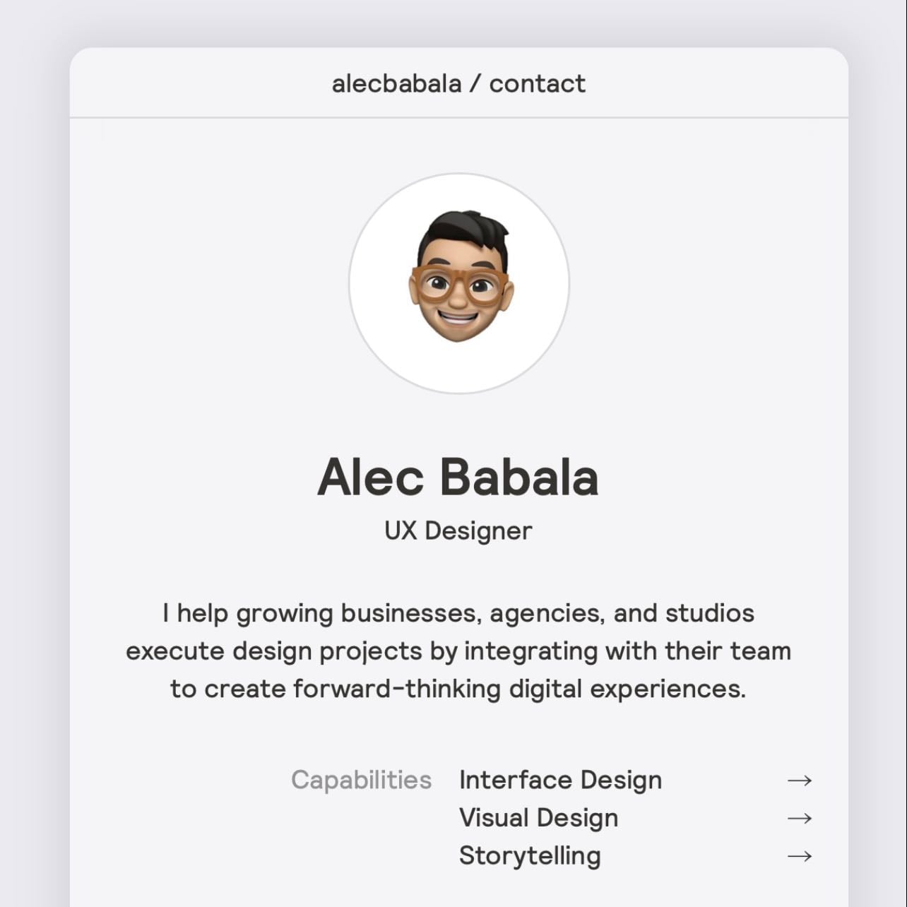 Alec Babala - canvas folio