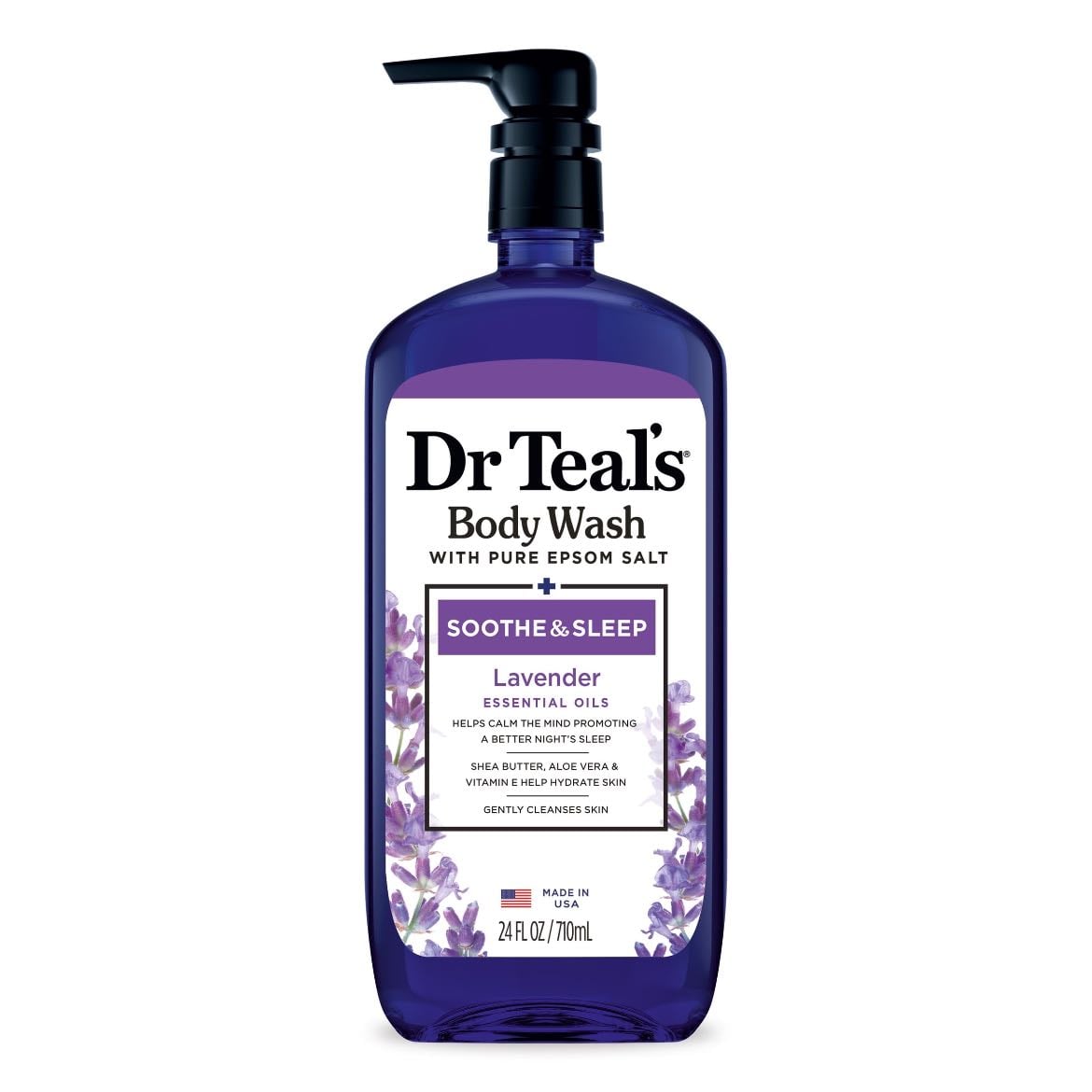 Lavender Bodywash - Dr. Teal’s Body Wash with Epsom Salts