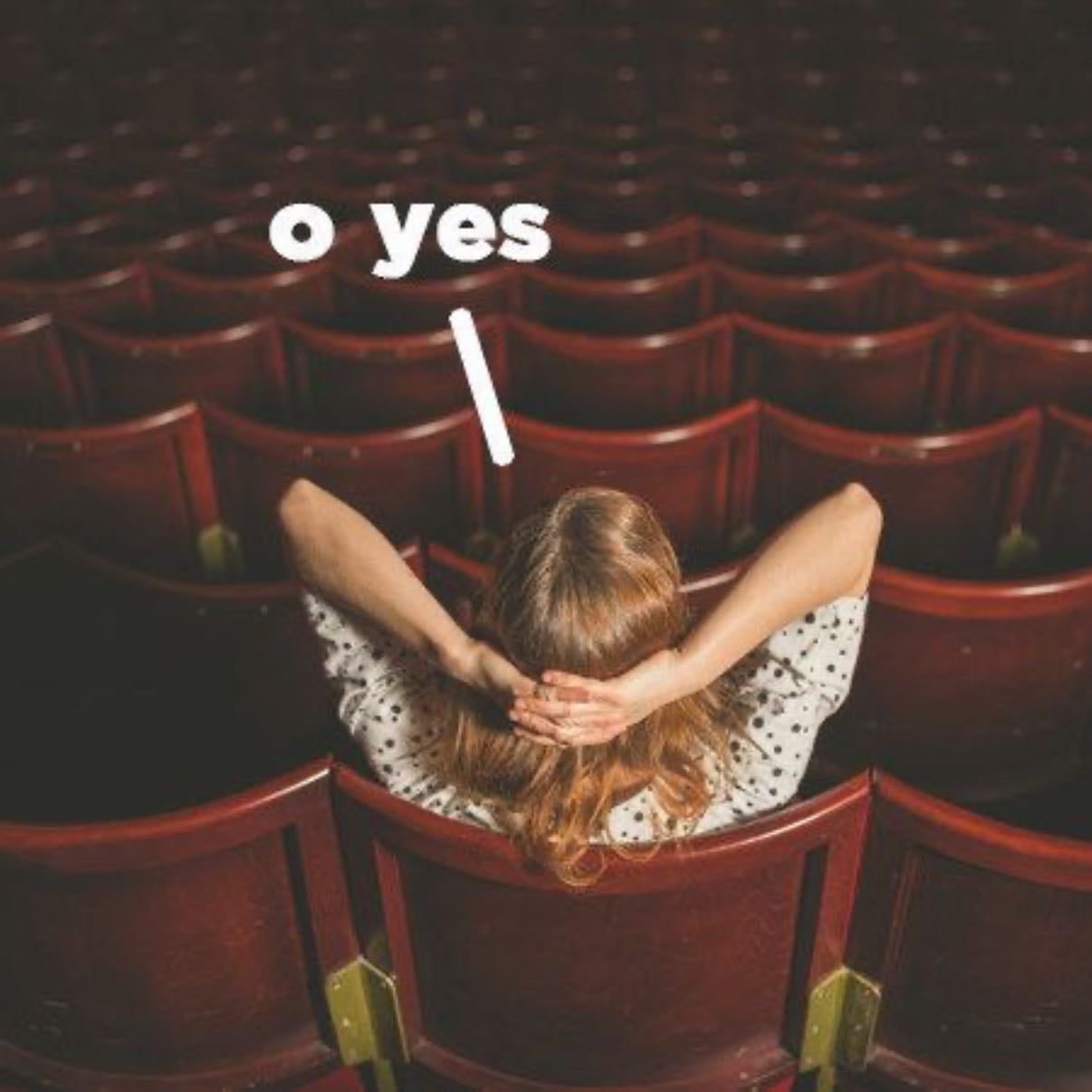 Ir al cine sola - Ir sola y disfrutarlo