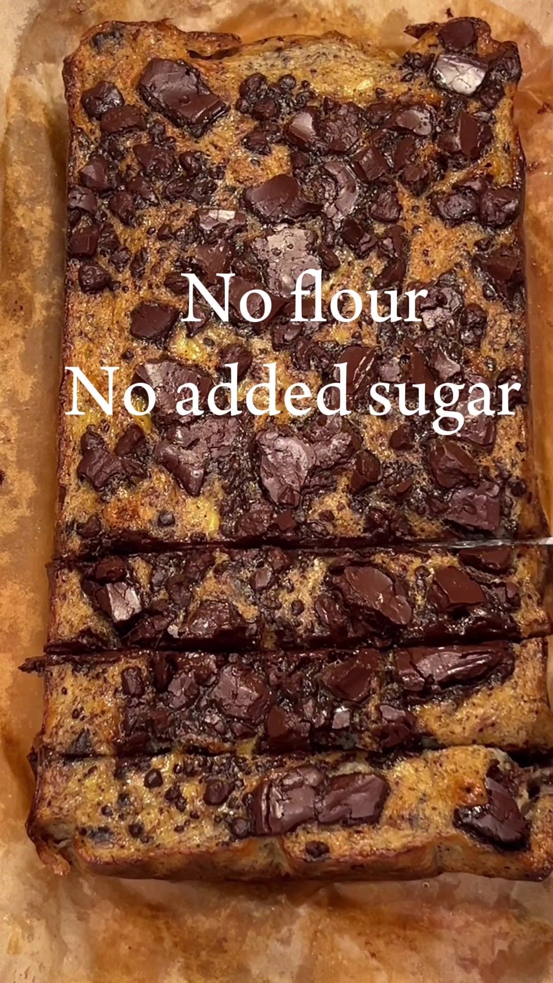 Banana bread sin harina