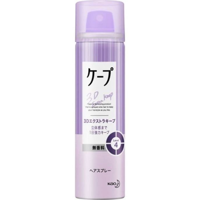 CAPE 3D EXTRA KEEP NO SCENT HAIR SPRAY - KAO