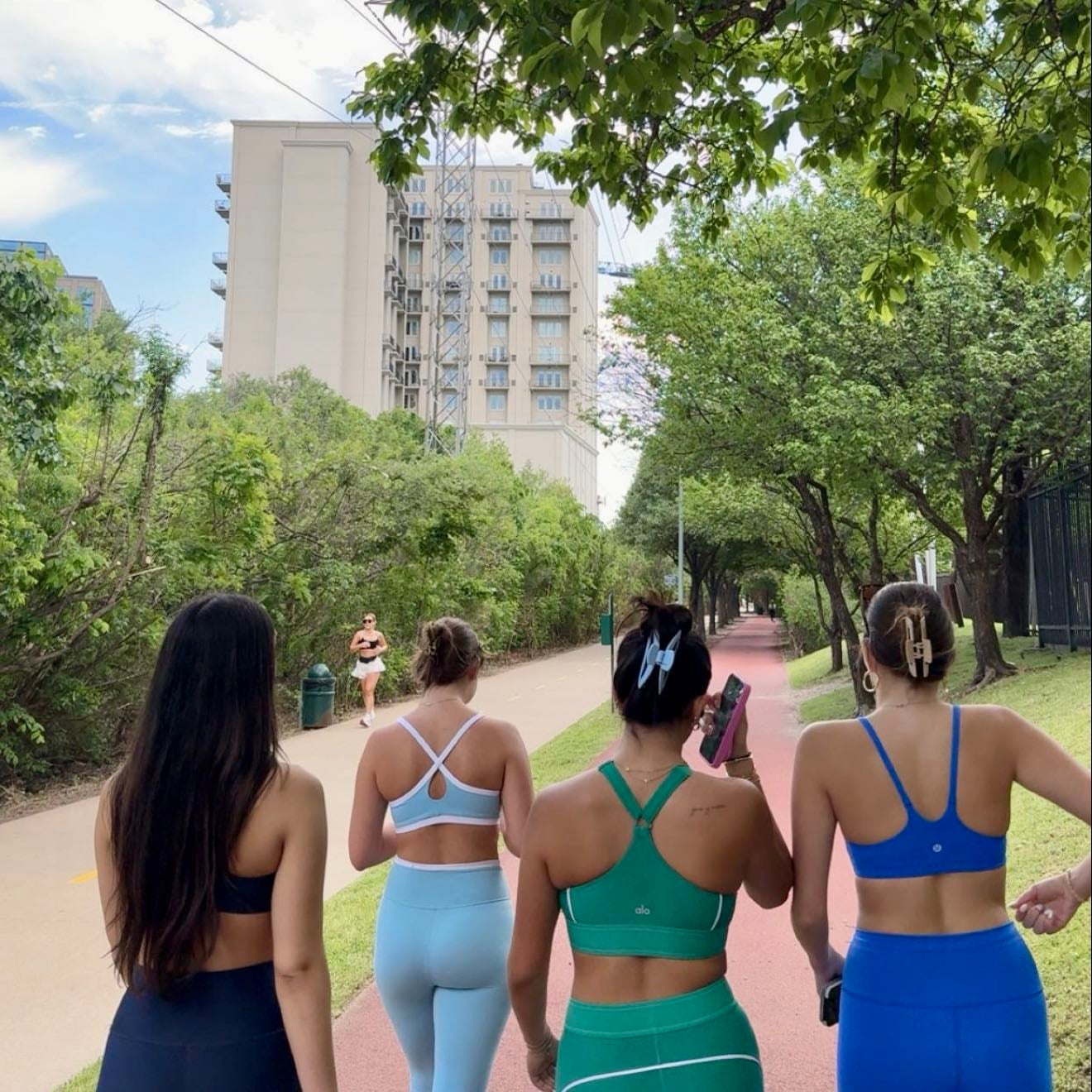 Katy Trail (Dallas) - I am the Katy Trail’s biggest fan. I love everything about it. From campus down to Knox and back is around 3 miles, but you can take it all the way to downtown obviously. Guaranteed to run into people from school though.