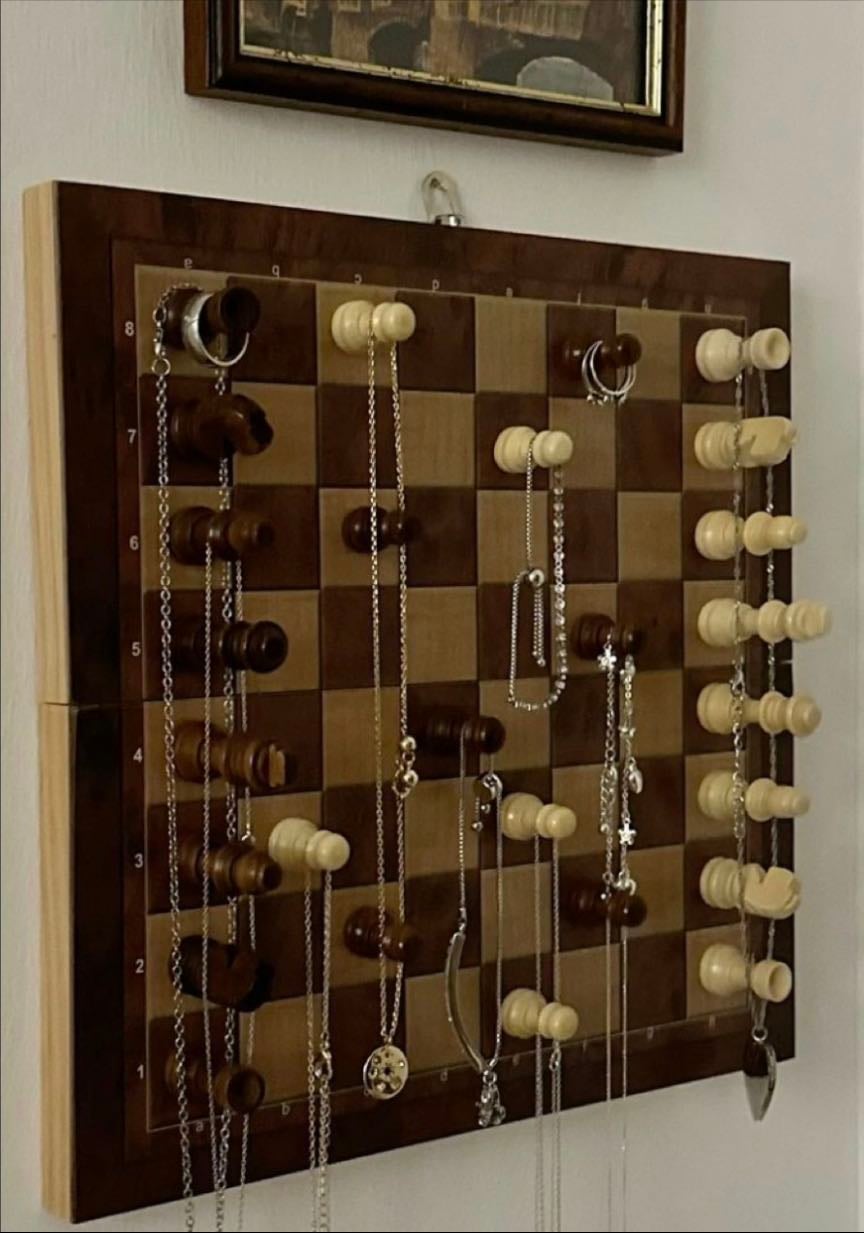 chess bored jewelry holder