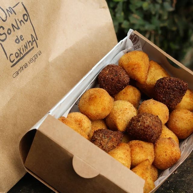 Um Sonho de Coxinha - Cantina Vegana