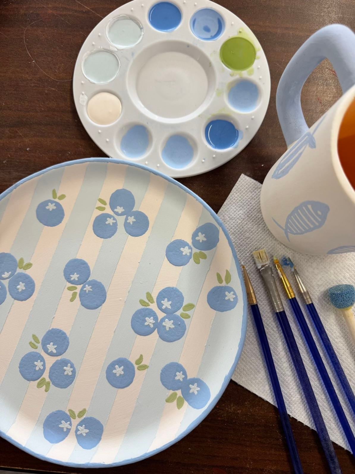 Pottery painting 