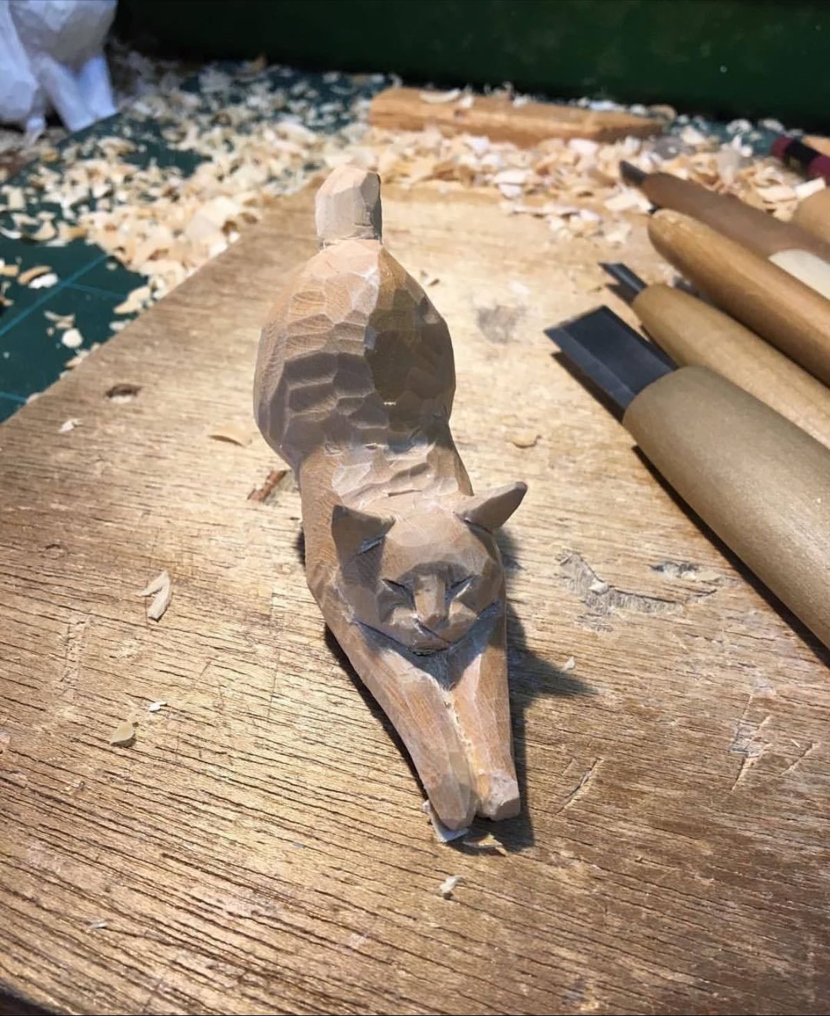 Wood carving 