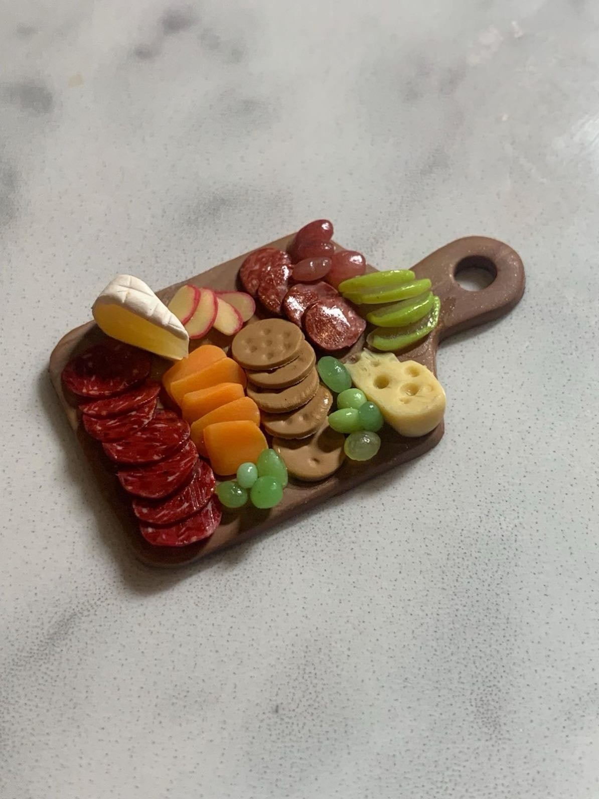 Miniature clay food 🍱