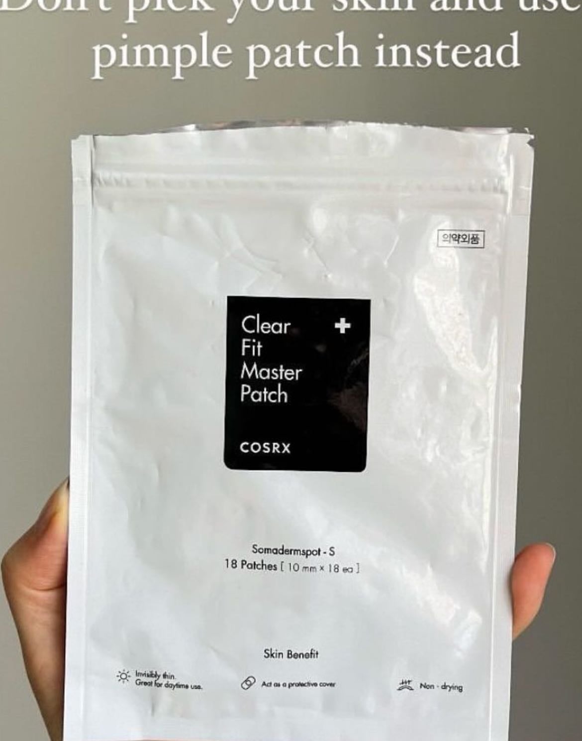pimple patches - clear fit master patch cosrx
