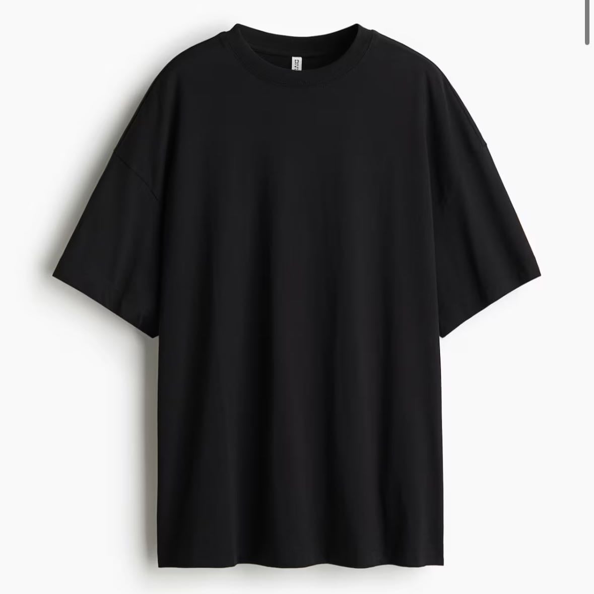 camiseta básica (negra)