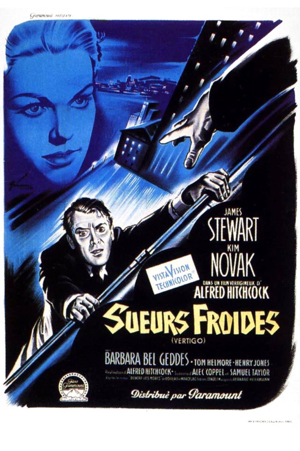 Sueurs froides - Alfred Hitchcock · 1958