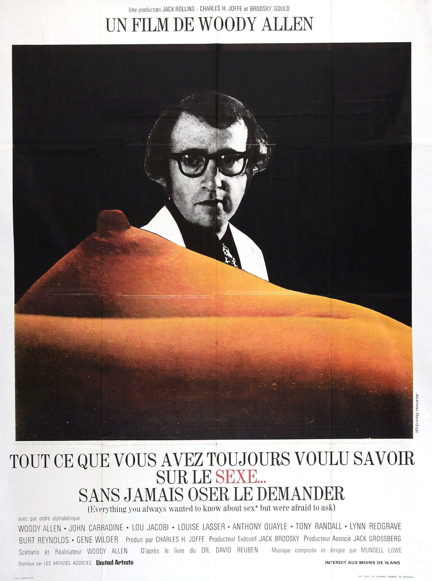 Tout ce que vous avez toujours voulu savoir sur le sexe… sans jamais oser le demander - Woody Allen · 1972