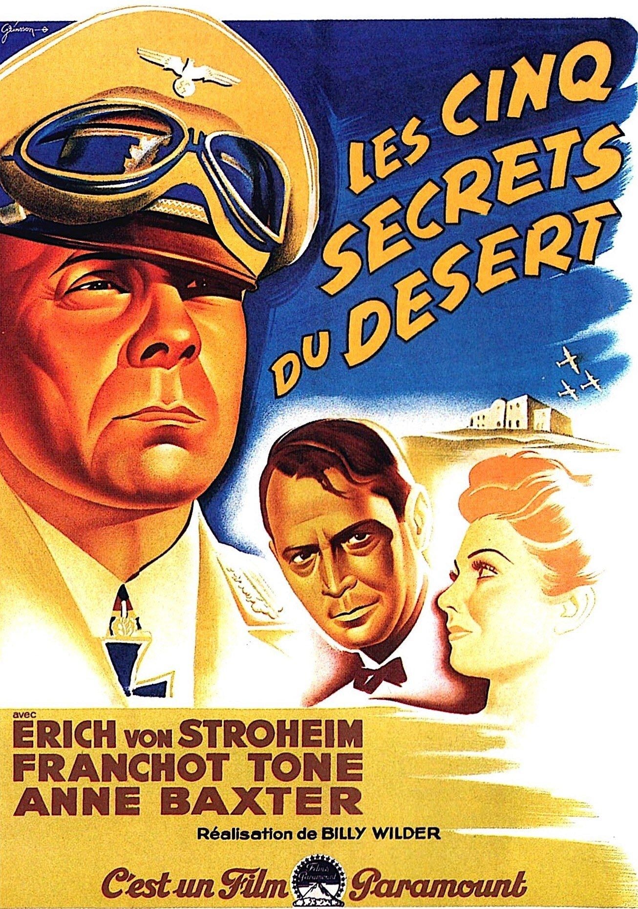 Les Cinq Secrets du désert - Billy Wilder · 1943