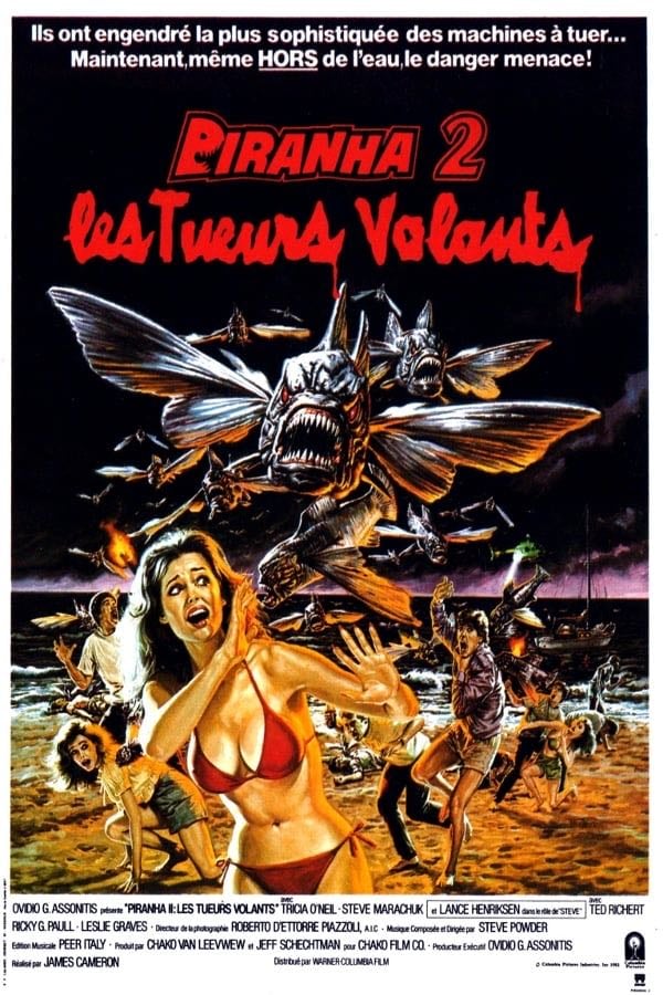 Piranha 2 - Les Tueurs volants - James Cameron · 1982