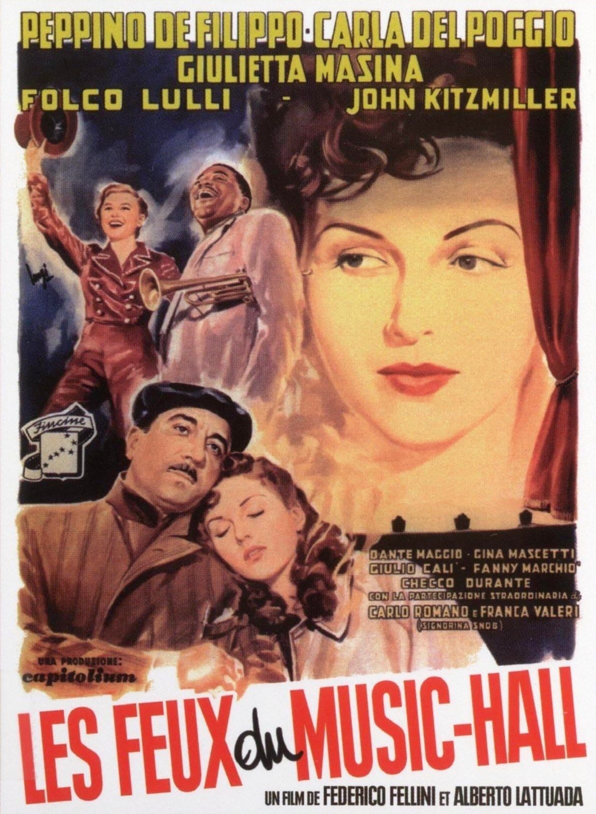Les Feux du music-hall - Federico Fellini · 1950
