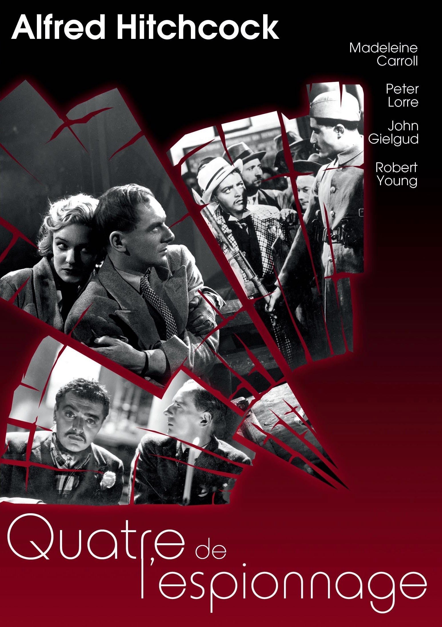 Quatre de l'espionnage - Alfred Hitchcock · 1936