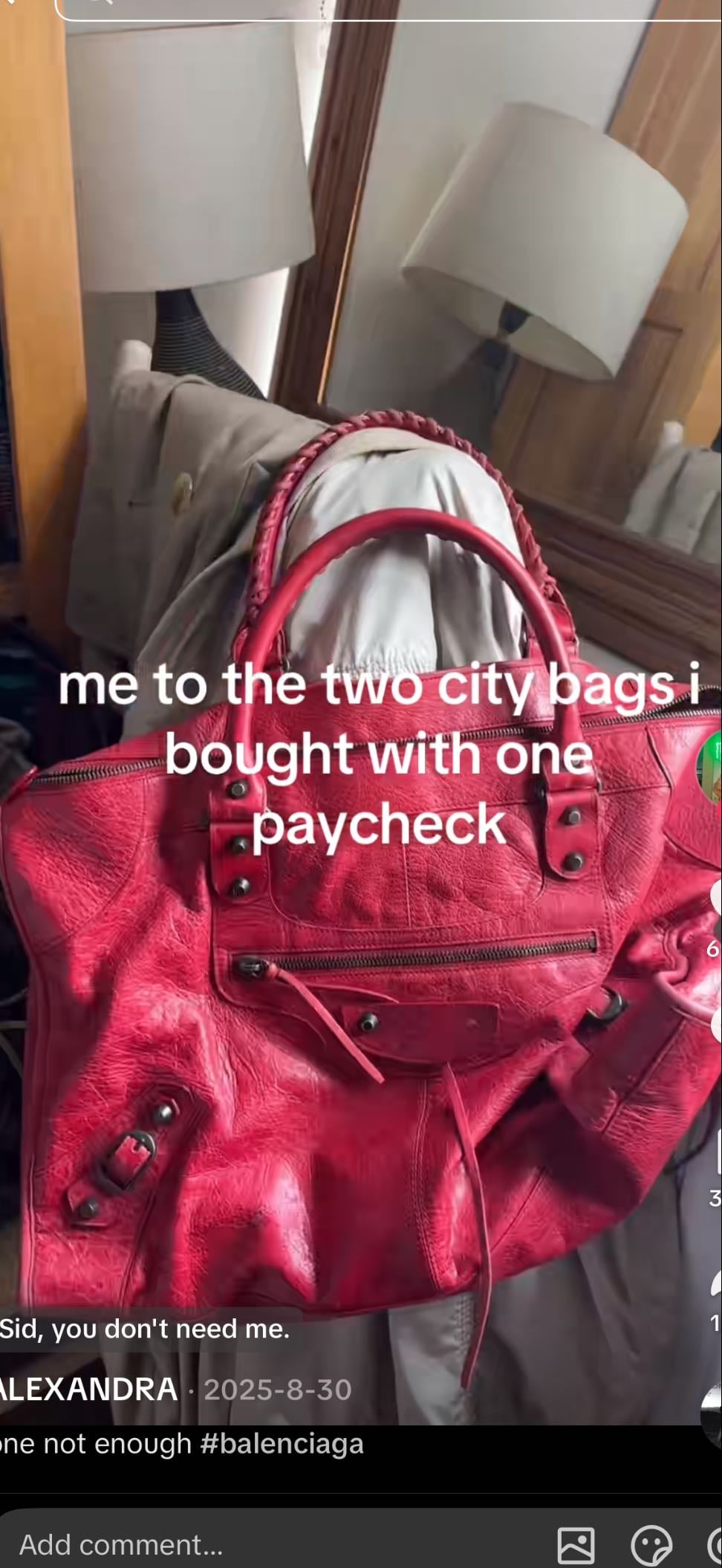Pink Balenciaga City Bag - i never knew it even existed in this color (i want it in all colors)