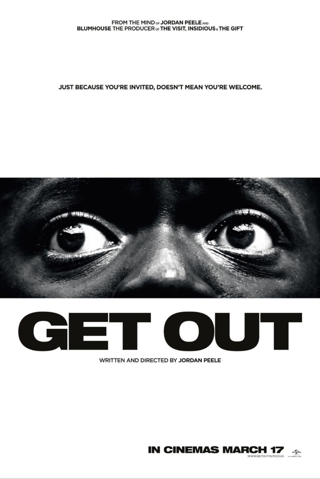 Get Out - Jordan Peele · 2017