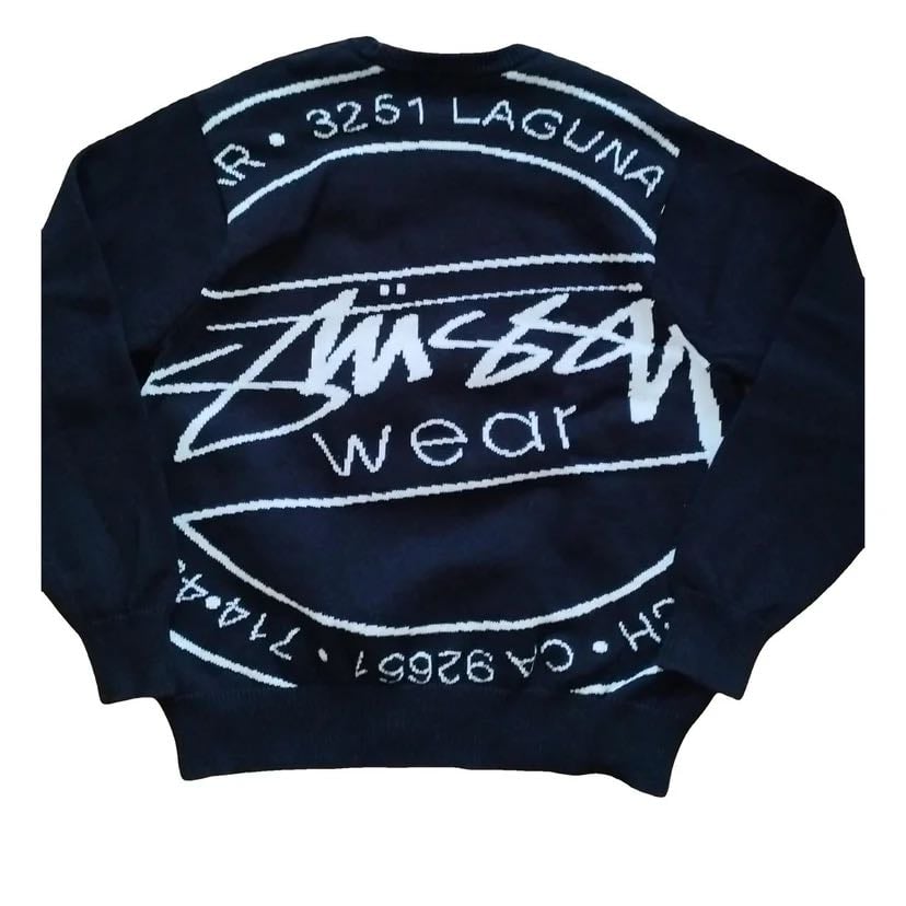 Pull en laine stüssy