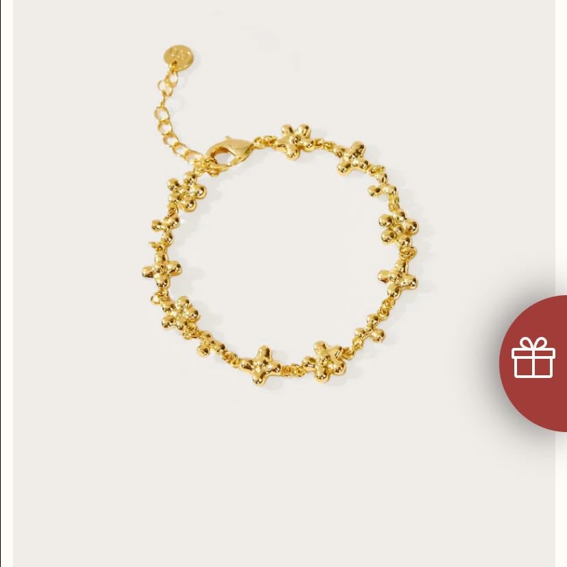 Bracelet étoile or