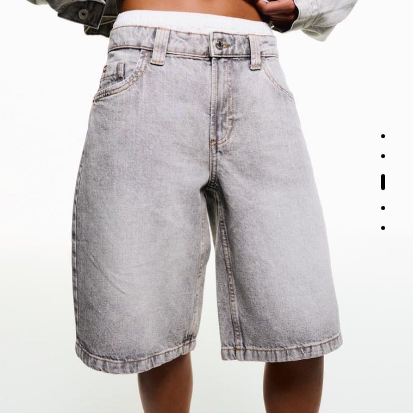 Jort gris - Bershka