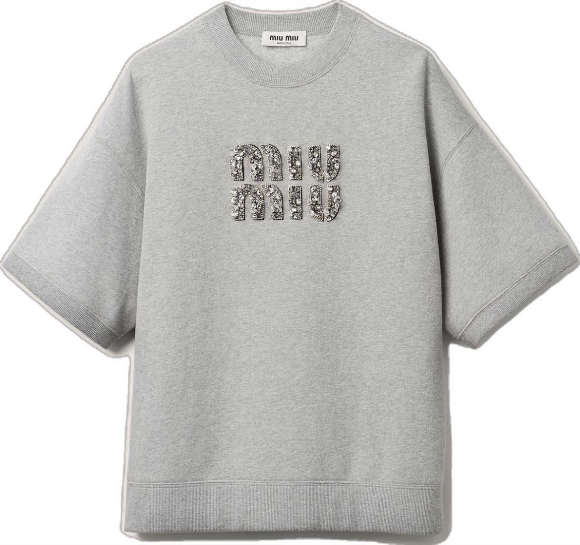 MiuMiu t-shirt gris