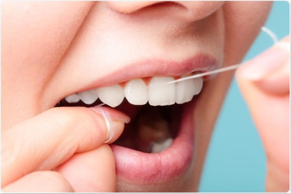 Floss teeth - Flossing is important to prevent plaque buildup, food getting stuck, and cavities