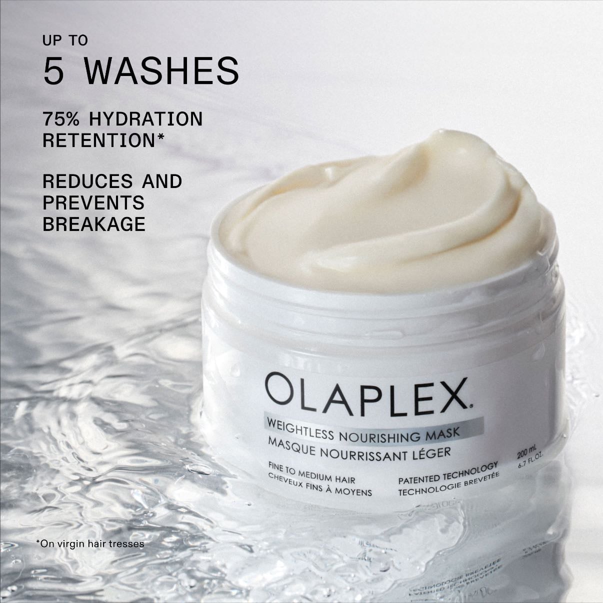Hair mask - Put in a hair mask 20-30 mins before showering.