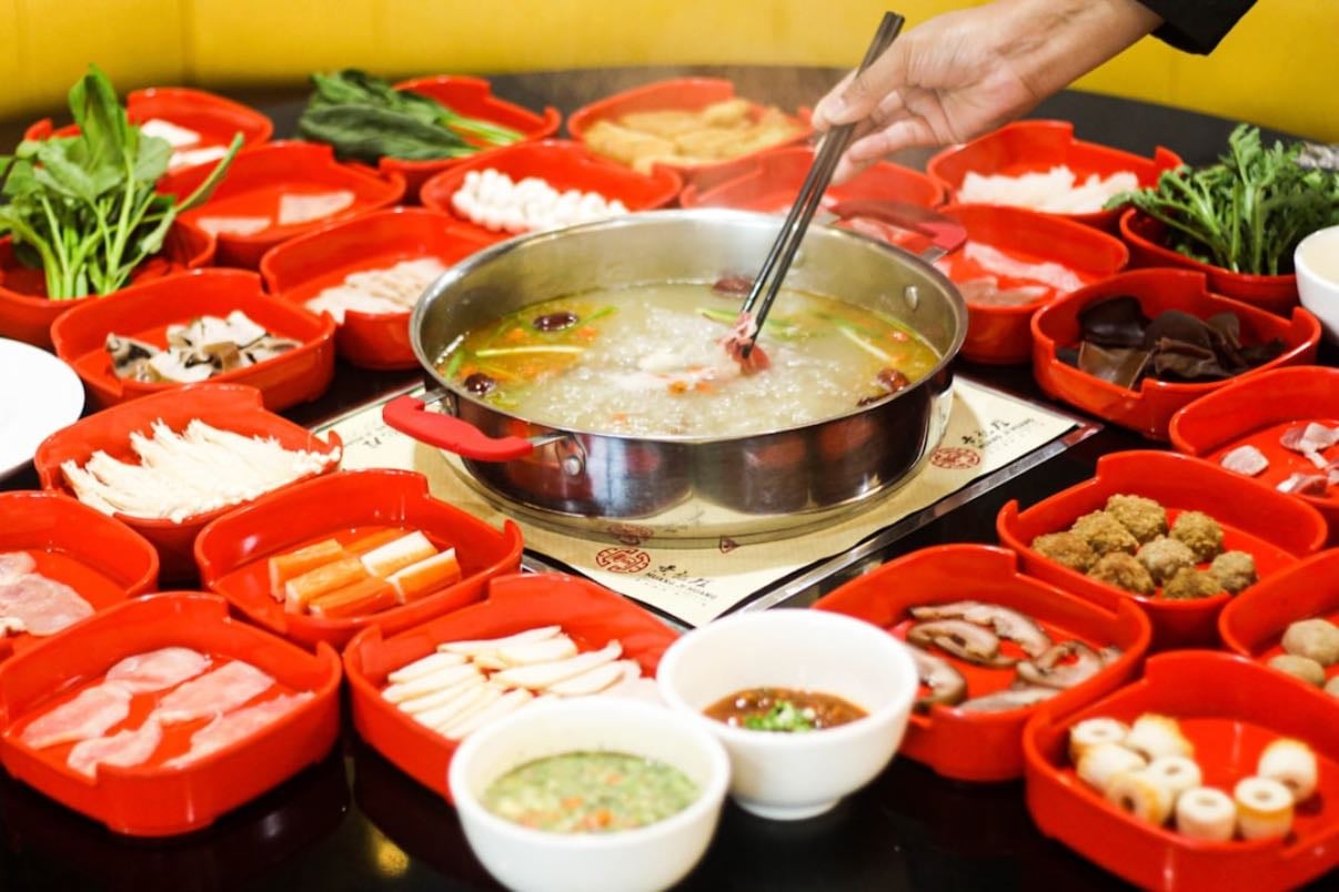 Hotpot with Wagyu and Tomyum soup broth