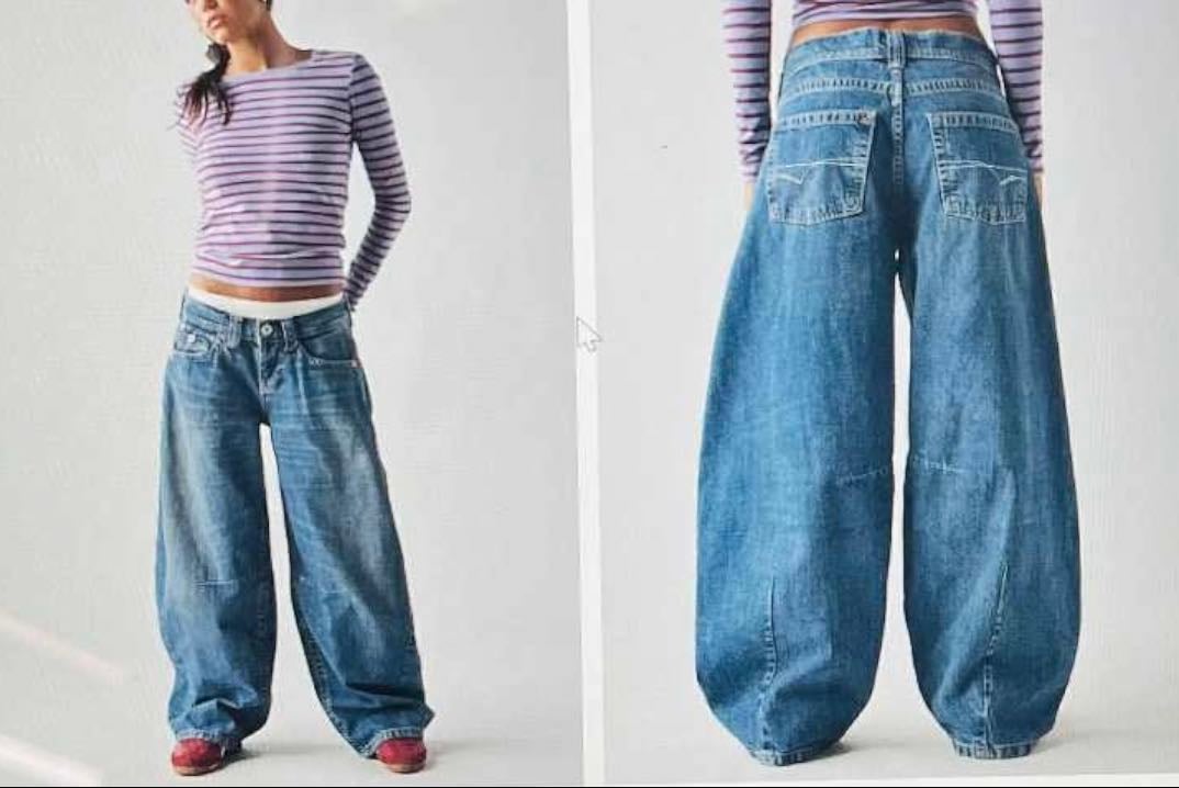 BDG kayla cocoon low-rise jeans (aruba wash)