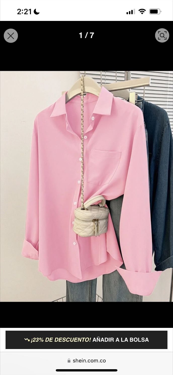 INAWLY Camisa Casual Y Elegante De Unicolor De Manga Larga Para Uso Diario Para Mujeres