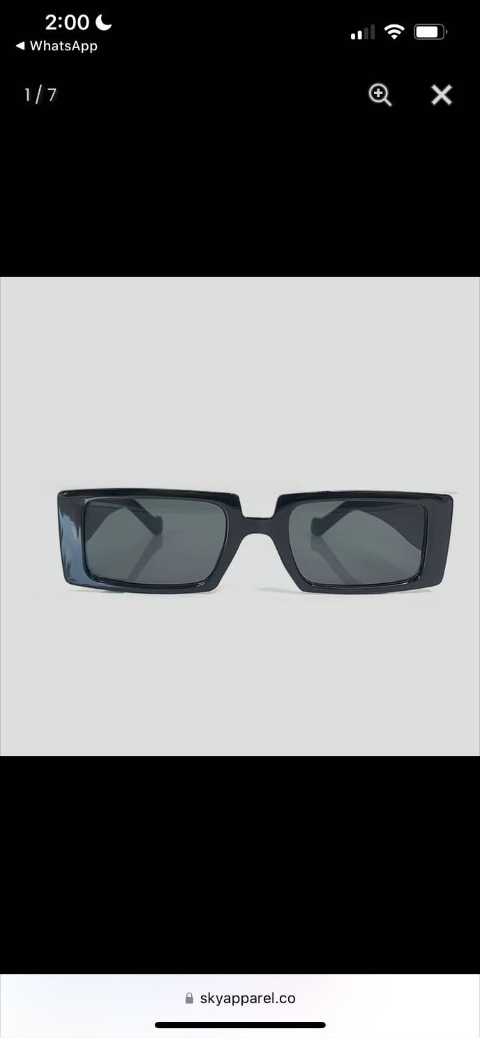Gafas semi rectangulares