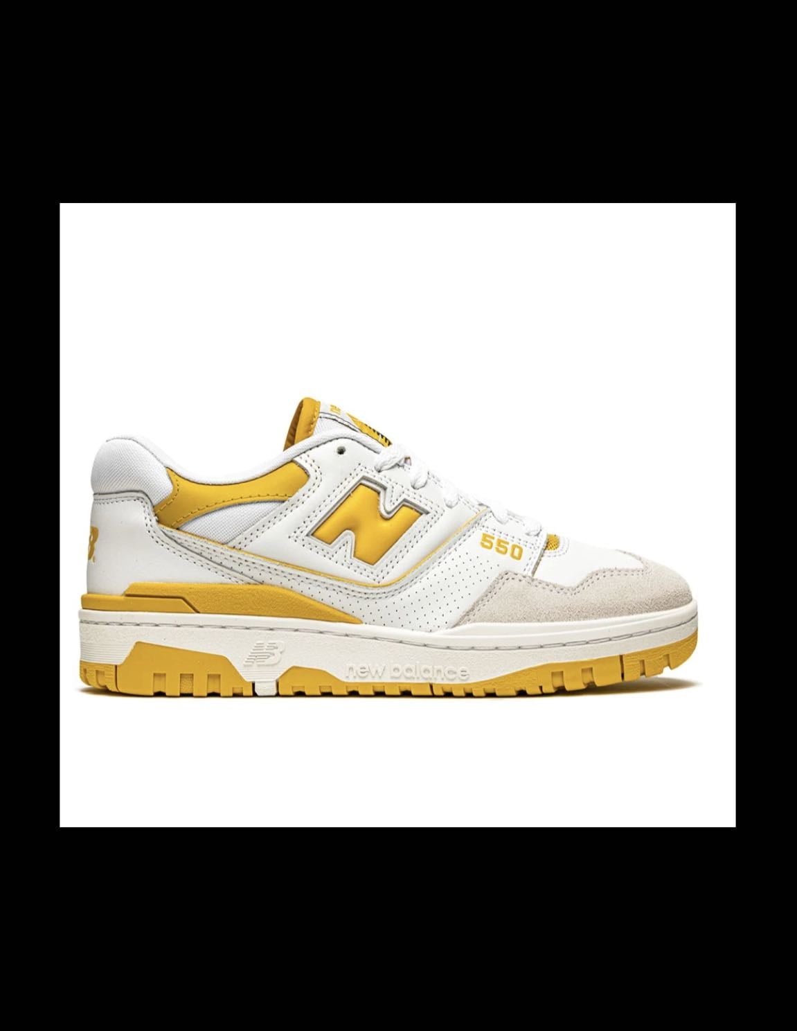 New Balance 550’ amarillos