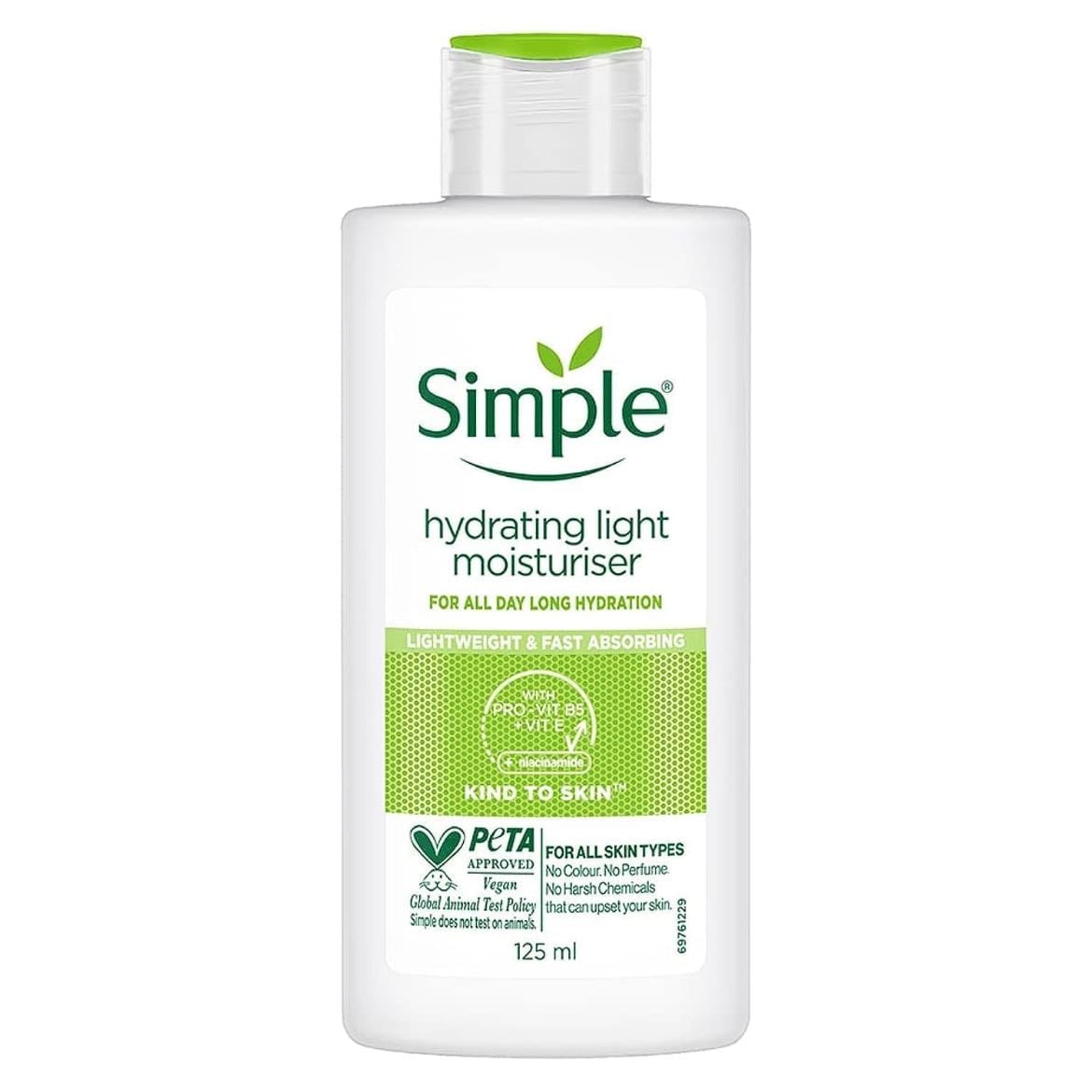 simple hydrating moisturiser