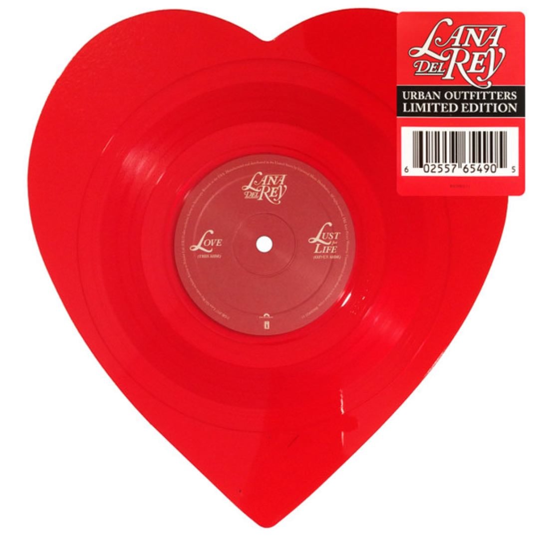 Lust for life heart vynil - LDR