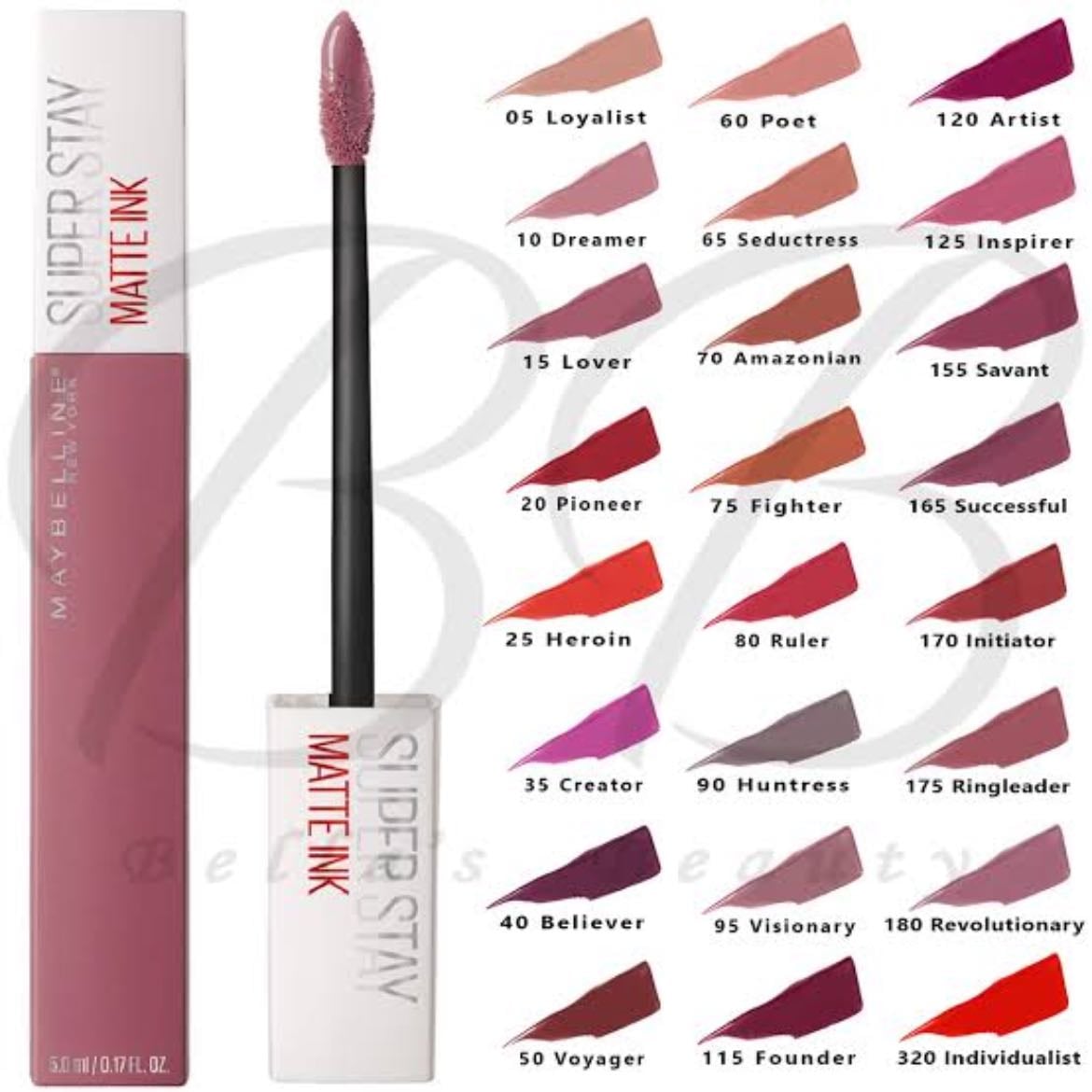 Maybelline super stay lipstick matte - 65//180