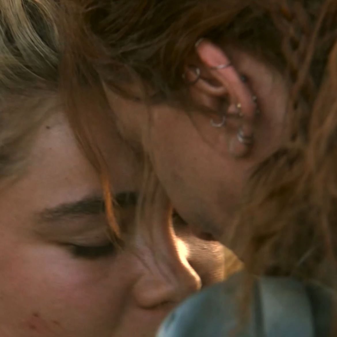 black widow - natasha and yelena’s forehead touch mirroring clint and natasha’s forehead touch