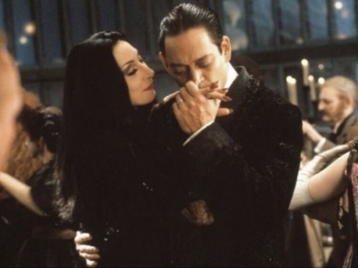 the addams family: morticia & gomez